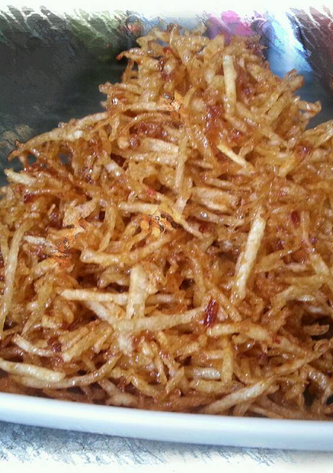 Foto resep Kentang Serut Pedaaas Maniiis