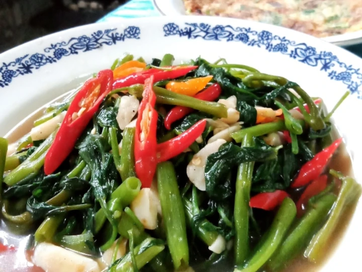 Langkah Gampang Membikin Resep Ca Kangkung Saus Tiram yang Menggugah Selera Anti Ribet, Mantap