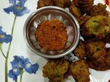 ओल्या मटारचे भजी (Matar Bhajji Recipe In Marathi)