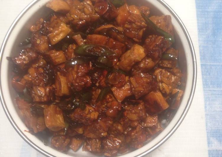 Cara Gampang Membuat Tumis tahu tempe cabe hijau, Lezat Sekali