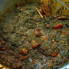 Vegetable soup A picture of Vegetable soup.