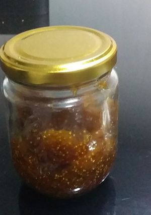 Una foto de Mermelada de higos con naranja