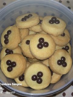 Foto resep Butter Cookies Simple 3 Bahan