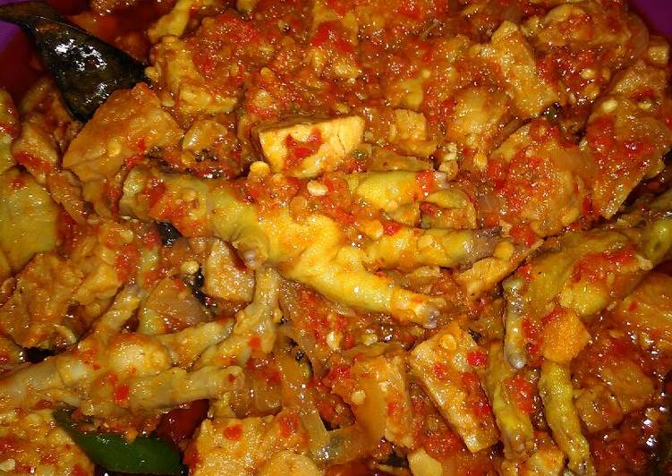 Balado tempe ceker setan