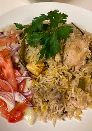 Foto resep Nasi Pakistan Biryani (Ayam)/Pakistani Biryani Rice (Chicken)