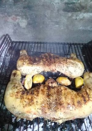 Una foto de Pollo a la parrilla