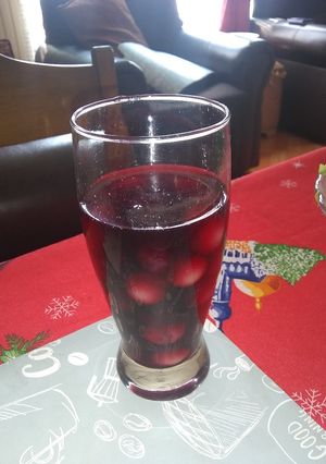 Una foto de Refresco de cerezas