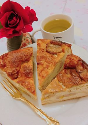 Hình của món Bánh Chuối Nướng(Chuối Tây).