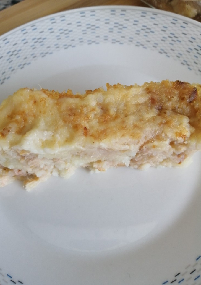 Una foto de Pastel de patata y atún