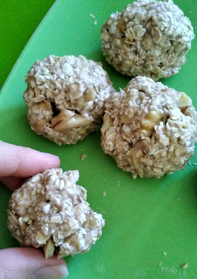 Una foto de Trufas de coco tostado y manteca de maní💜