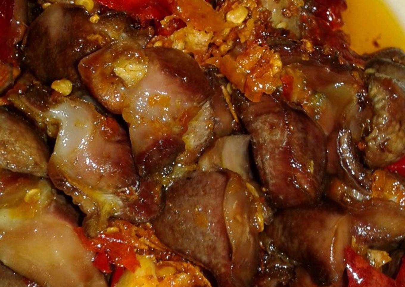 Ampela ayam balado
