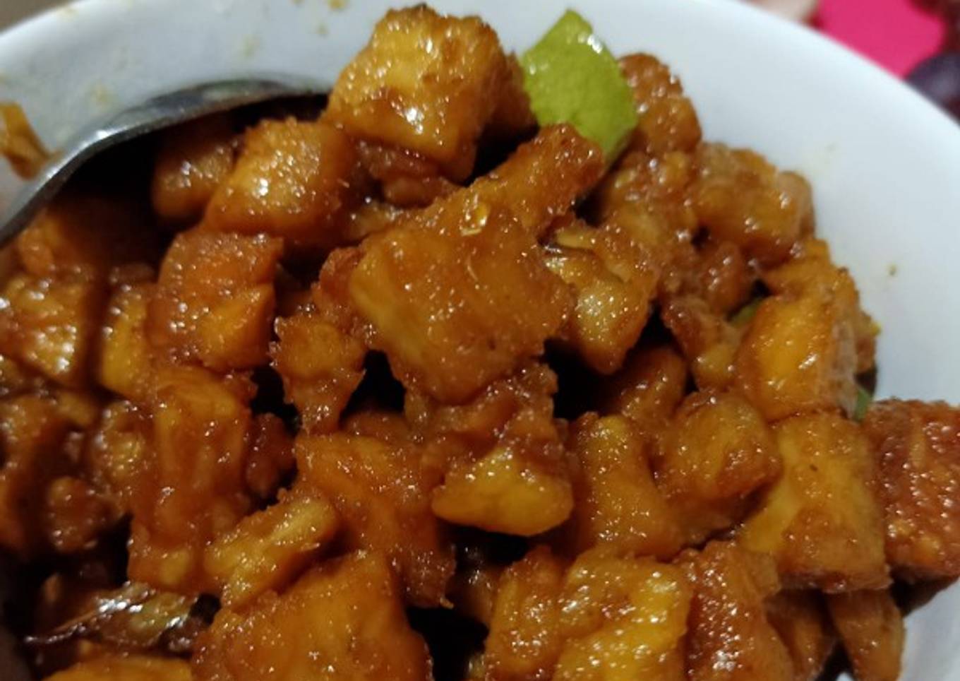 Oseng tempe cepat jadi