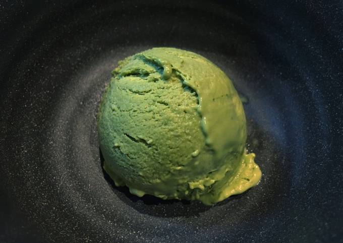 matcha ice cream recipe without machine