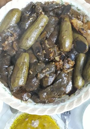 صورة لوصفة محشي كوسا ودوالي