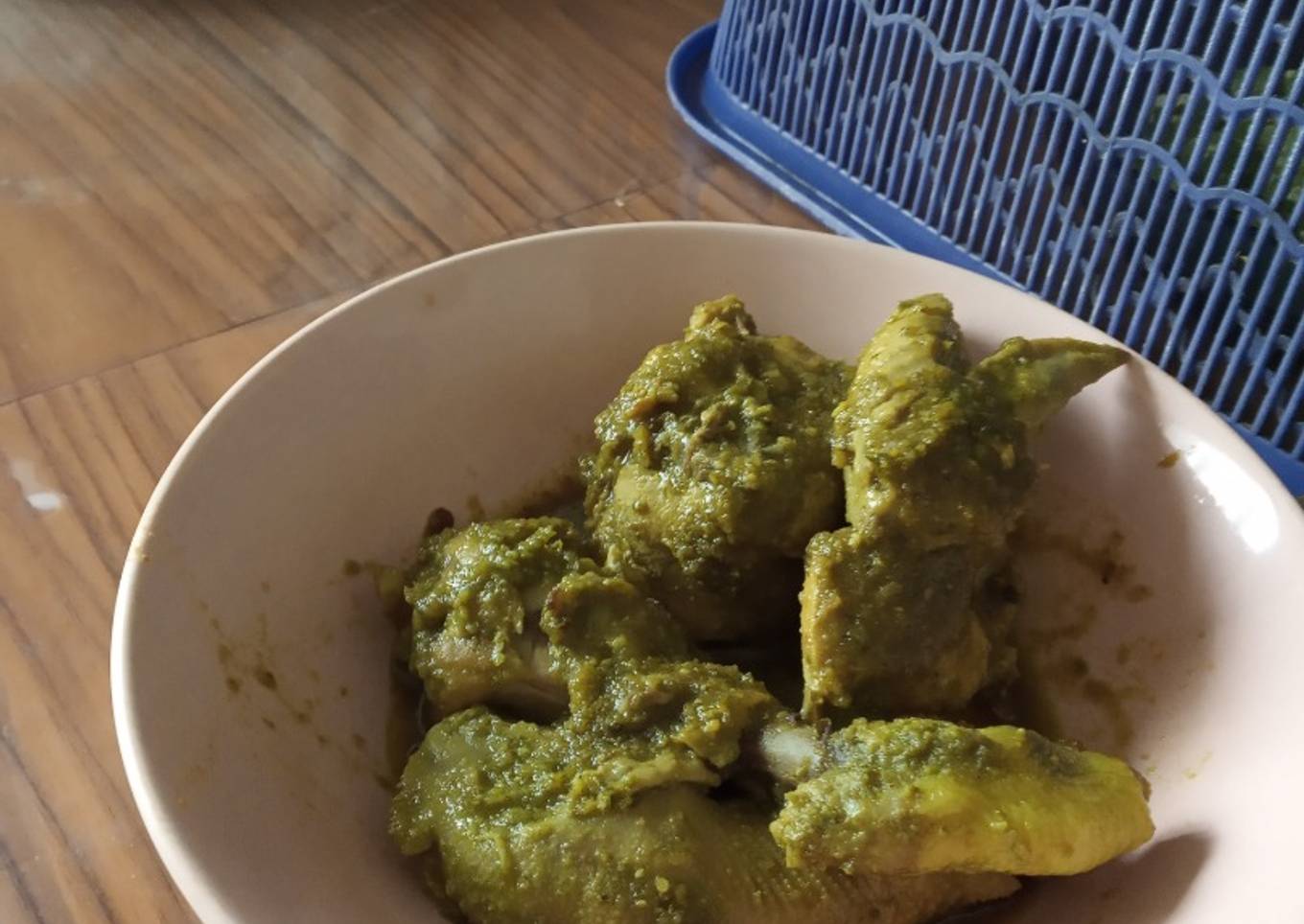 Gulai hijau itik/bebek/ayam