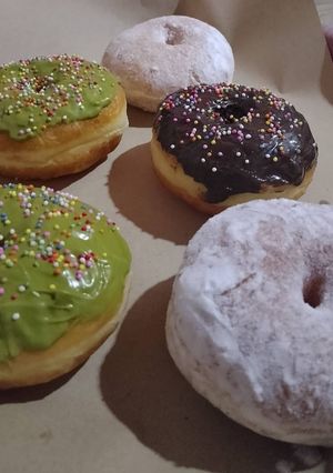 Foto resep Donat Empuk Tanpa Susu