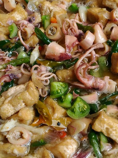 Foto resep Tumis Cumi Asin Tahu Pedas