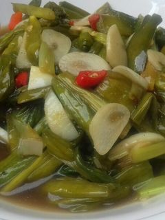 Foto resep 15. Tumis Genjer saos tiram