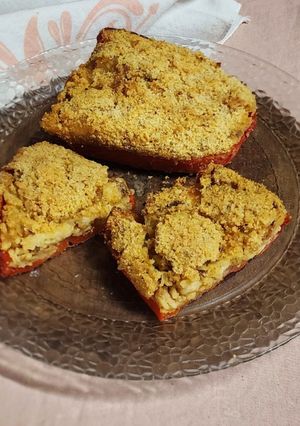 Una foto de 🫑 Morrones rellenos 🫑 con arroz y carne picada 👉🏼 con cubierta crocante 🤤