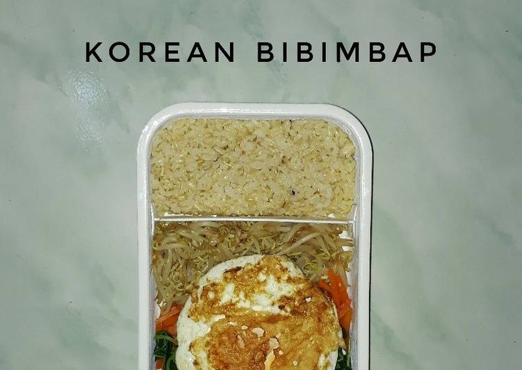 Healthy Korean Bibimbap
