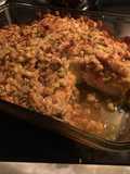 Easy chicken stuffing bake