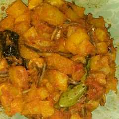 A picture of Sambal Kentang.