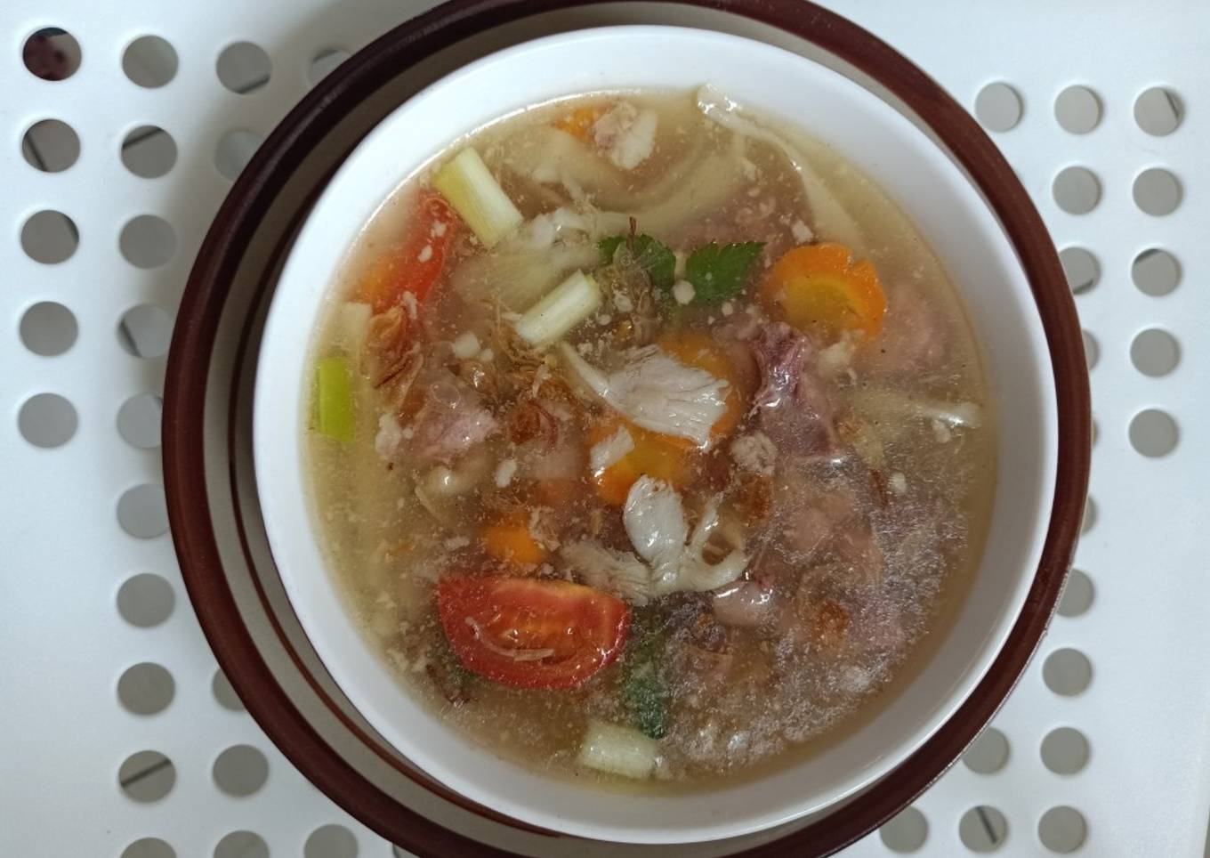 Sup B2 jamur tiram (non halal)