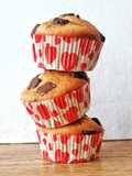 Muffin con gocce di cioccolato