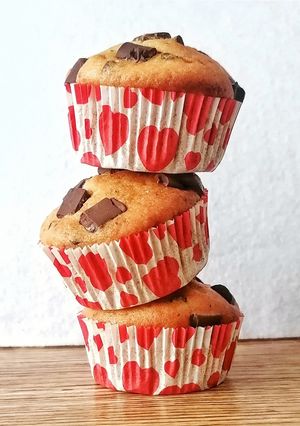 Foto di Muffin con gocce di cioccolato