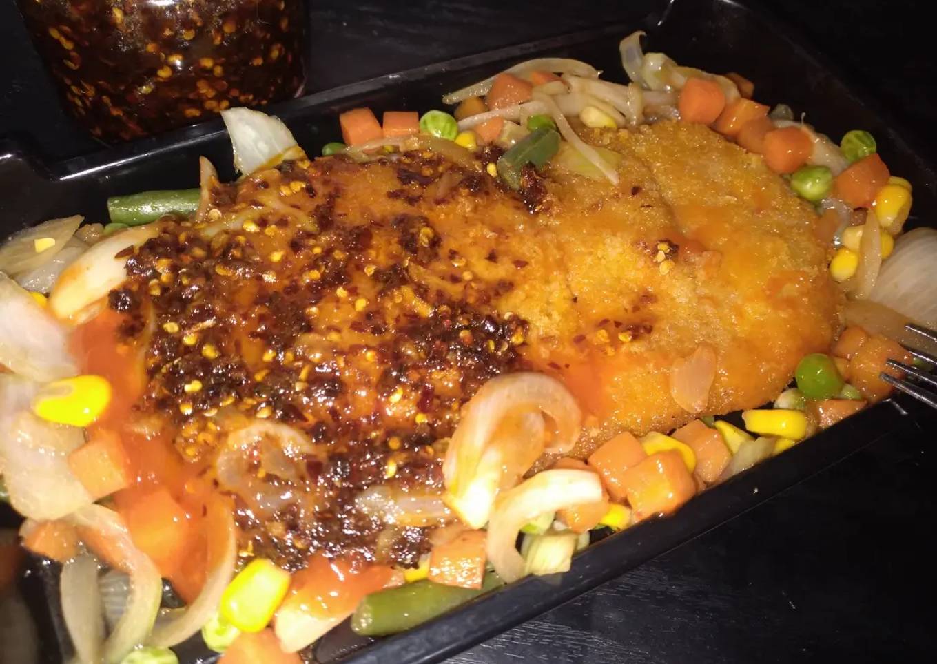 Resep Chicken Katsu Teriyaki