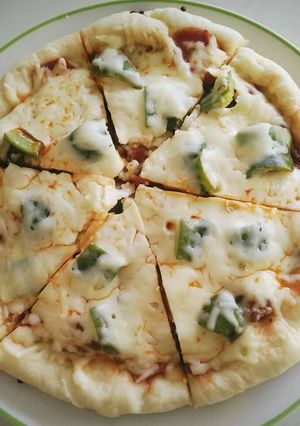 Foto resep Meaty Cheezy Pizza
