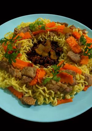 Hình của món SP.0705 - Mì Tương Đen Hàn Quốc.