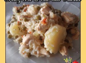 Una foto de Arroz con Pollo Ala Criolla