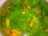 Sayur bayam tanpa msg