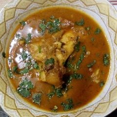 A picture of Lahori Beef paya.