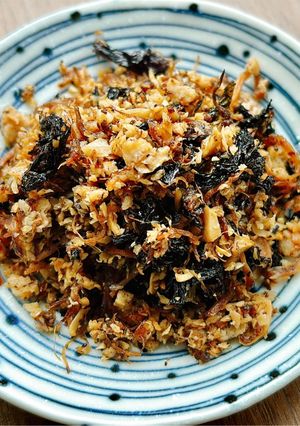 Hình của món Chà bông nấm rong biển.