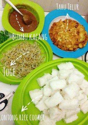 Foto resep Lontong Rice Cooker