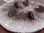 Una foto de cheesecake oreo
