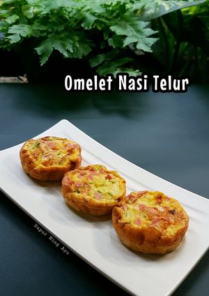Foto resep 421. Omelet Nasi Telur