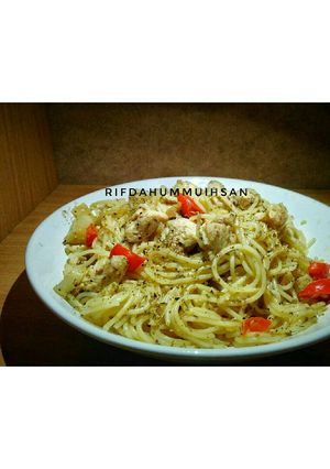 Foto resep Spaghetti Aglio Olio