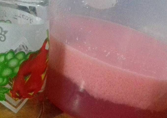 Ini dia! Resep enak memasak Agar agar santan merah yang sesuai selera