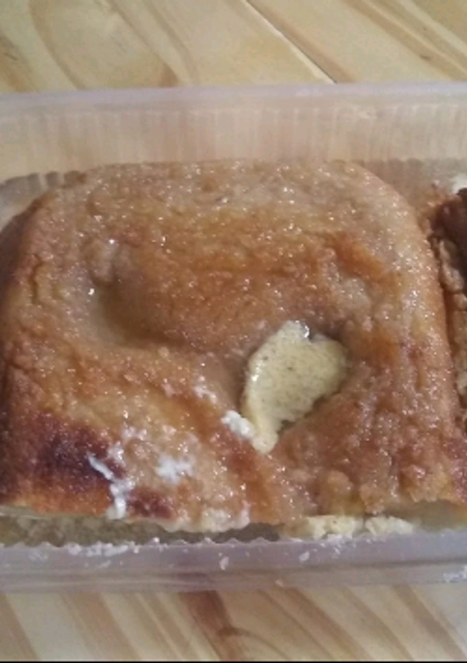 Una foto de Budín de pan fácil y blandito