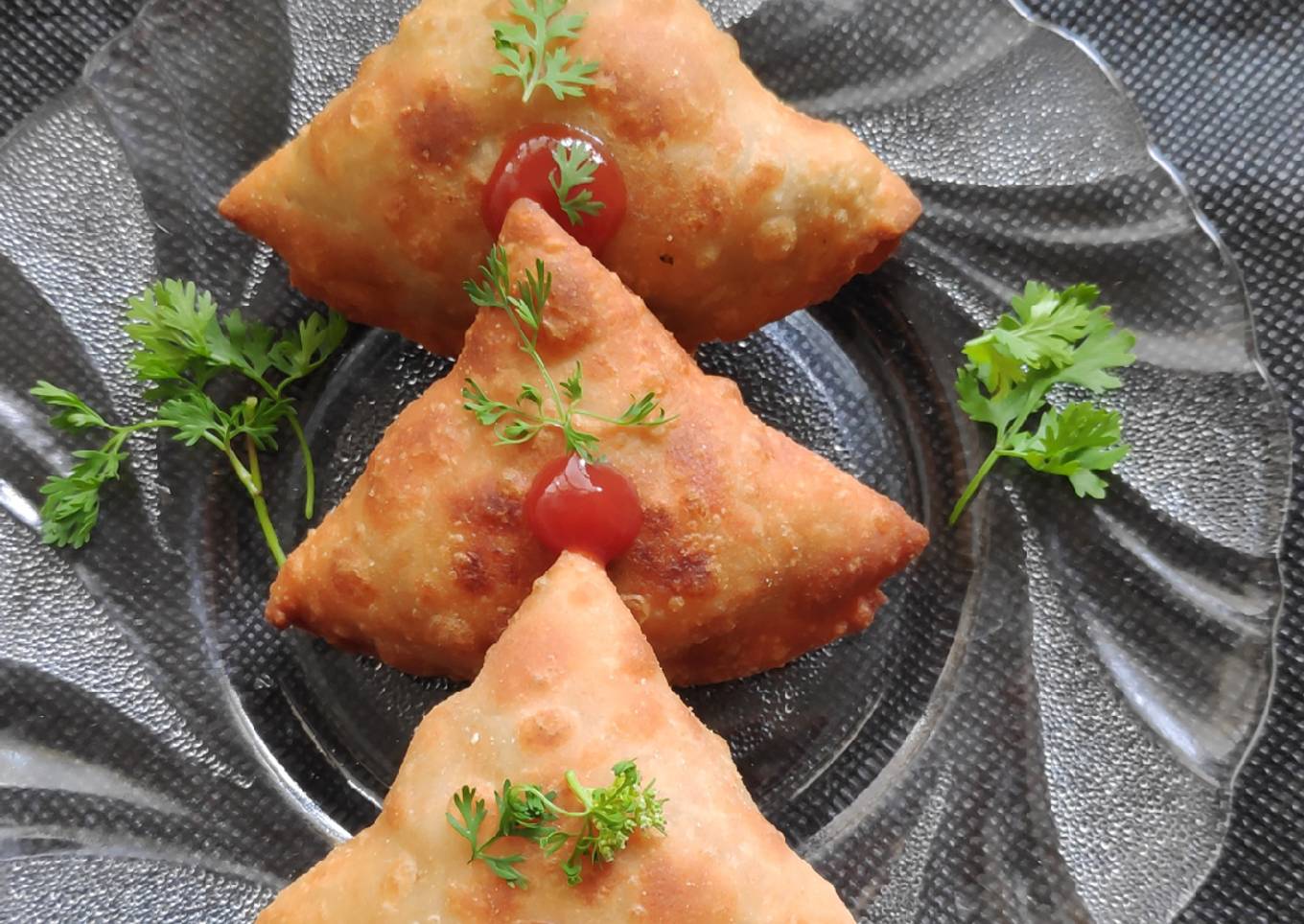 Wheat flour Samosa