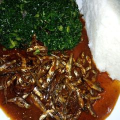 A picture of Stewed dagaa.