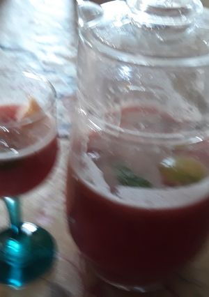 Une photo de Jus de fruits de saison