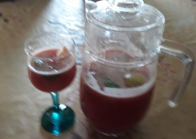 Jus de fruits de saison