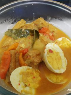 Foto resep Sayur tahu dan telur