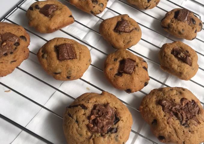 Resep Chewy cookies Anti Gagal