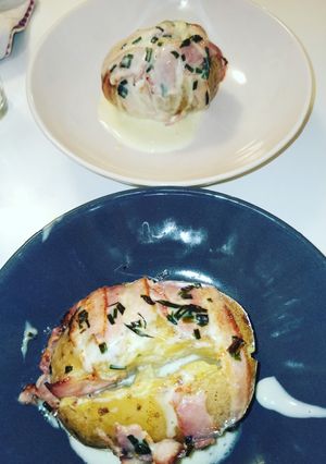 Une photo de Pomme de terre, lard et concoillote