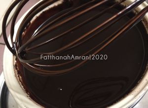 Gambar Topping Coklat Leleh